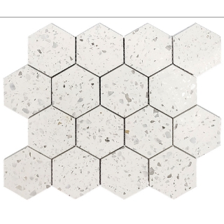 Picture of Solistone - Terrazzo Esagono White
