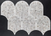 Picture of Elon Tile & Stone - Curvosa Mosaics Bianco Oro White Thassos Honed