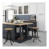 Picture of Elon Tile & Stone - Curvosa Mosaics Azul Macauba White Thassos Honed