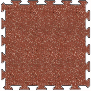 Picture of Amorim - Sports Flooring Interlocking Energy 3/8 Terra Cotta Red