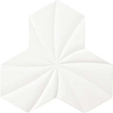 Picture of Daltile - Electric Tri-Hex Twist Joule White