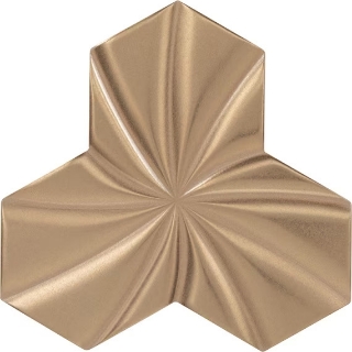 Picture of Daltile - Electric Tri-Hex Twist Shock Gold