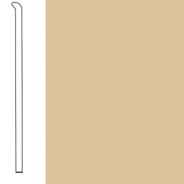 Picture of VPI Corp. - Wallbase Straight 1/8 4-inch Cafe Au Lait