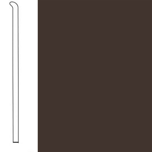 Picture of VPI Corp. - Wallbase Straight 1/8 4-inch Chocolate 64