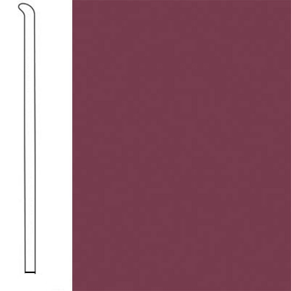 Picture of VPI Corp. - Wallbase Straight 1/8 4-inch Plum Wine
