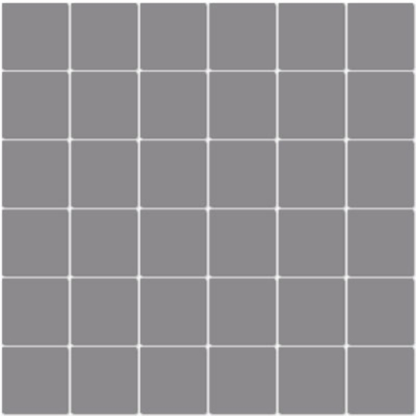Picture of American Olean - Unglazed Porcelain Mosaics Clearface 2 x 2 Storm Gray