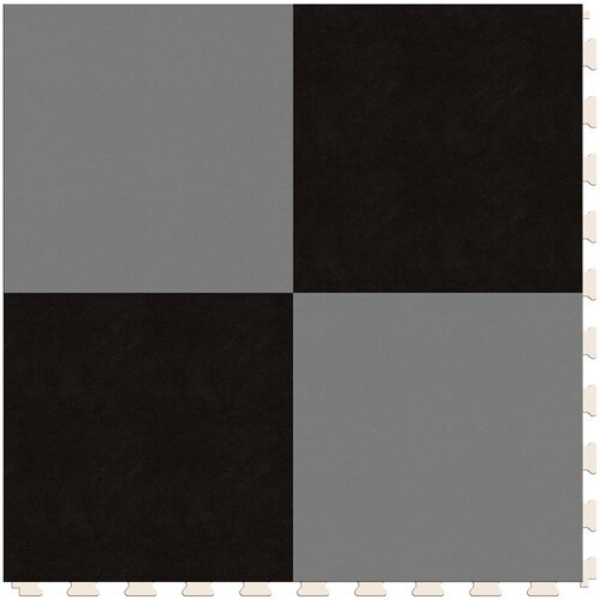Picture of Perfection Floor Tile - Soda Pop Shop Silver and Black