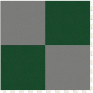 Picture of Perfection Floor Tile - Soda Pop Shop Silver and Green