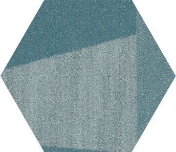 Picture of Shaw Floors - Color Shift Hexagon Tile Aerial