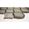 Picture of SOHO Studio Corp - Water Jet Mosaic MJ Vision Lantern White Quartz with Antique Mirror Line