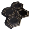 Picture of SOHO Studio Corp - Water Jet Mosaic Cass Ole Hexagon Cass Ole Hexagon