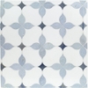 Picture of SOHO Studio Corp - Water Jet Mosaic MJ Blue Blazingstar White Thassos Blue Celeste Azul Macauba