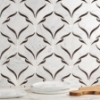 Picture of SOHO Studio Corp - Water Jet Mosaic Cinque Terre White Carrara