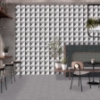Picture of SOHO Studio Corp - GeoPrism Terrazzo Deco Grigio