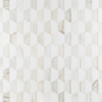 Picture of SOHO Studio Corp - Causeway Bianco Calacatta Thassos Brass