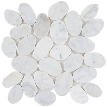 Picture of SOHO Studio Corp - Pebblestone XL Round Carrara