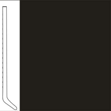 Picture of Flexco - Base 2000 Wall Base 2 1/2 Cove Black Dahlia
