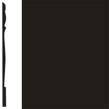 Picture of Flexco - Base Sculpture Wall Base Reflection Black Dahlia