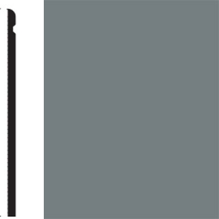 Picture of Flexco - Base Sculpture Wall Base Escalate Medium Gray