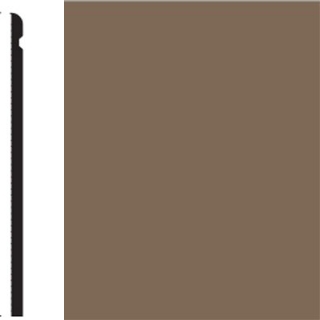 Picture of Flexco - Base Sculpture Wall Base Escalate Milk Chocolate