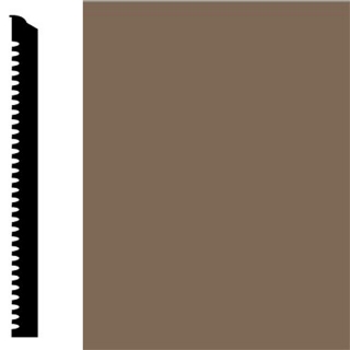 Picture of Flexco - Base Sculpture Wall Base Triumph Milk Chocolate