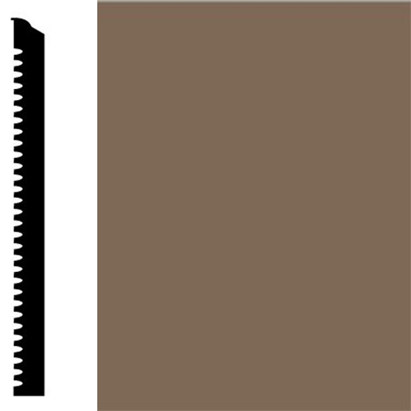 Picture of Flexco - Base Sculpture Wall Base Triumph Milk Chocolate