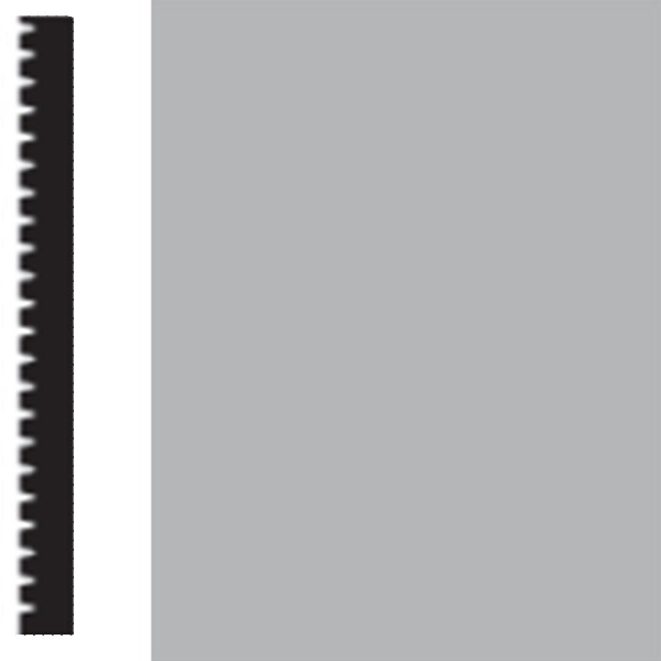 Picture of Flexco - Base Sculpture Wall Base Icon Titanium