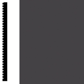 Picture of Flexco - Base Sculpture Wall Base Resolute Charcoal