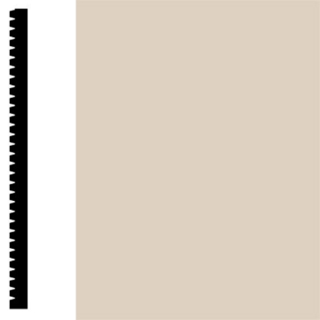 Picture of Flexco - Base Sculpture Wall Base Resolute Meridian Bone