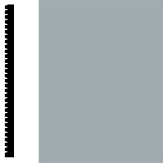 Picture of Flexco - Base Sculpture Wall Base Resolute Nickel
