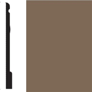 Picture of Flexco - Base Sculpture Wall Base Enchanted Milk Chocolate