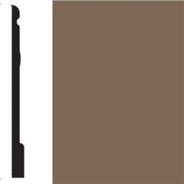 Picture of Flexco - Base Sculpture Wall Base Enchanted Milk Chocolate