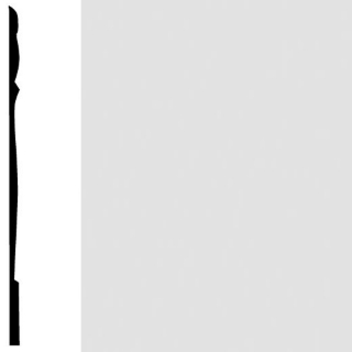 Picture of Flexco - Base Sculpture Wall Base Reflection True White