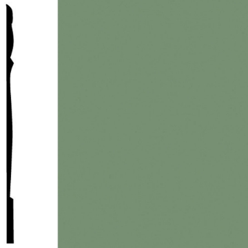 Picture of Flexco - Base Sculpture Wall Base Reflection Asparagus