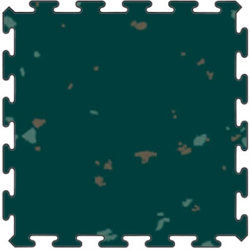 Picture of Flexco - Tuflex Force Interlocking Edge Polo Green w Vizcaya Palm Milk Chocolate