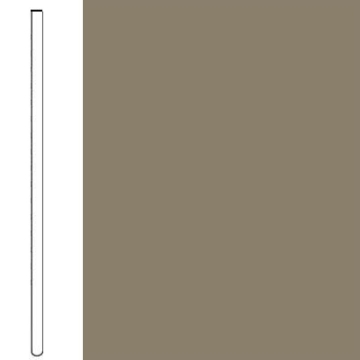 Picture of Flexco - Wallflowers Wall Base 6 Straight Driftwood