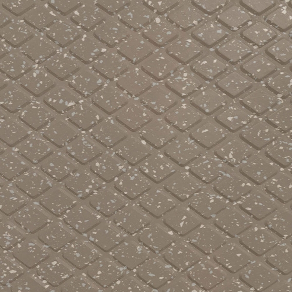 Picture of Flexco - Diamond Landing Tile SpexTones Dark Beige Seashell Fjord