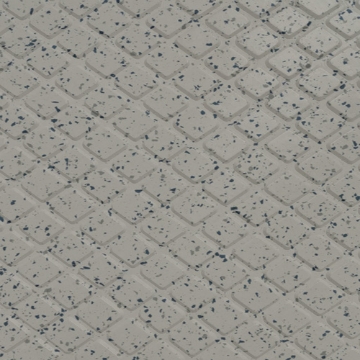 Picture of Flexco - Diamond Landing Tile SpexTones Light Gray Delft Pansy Medium Gray