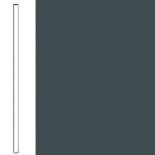 Picture of Flexco - Wall Base Straight .080 6 Storm Cloud