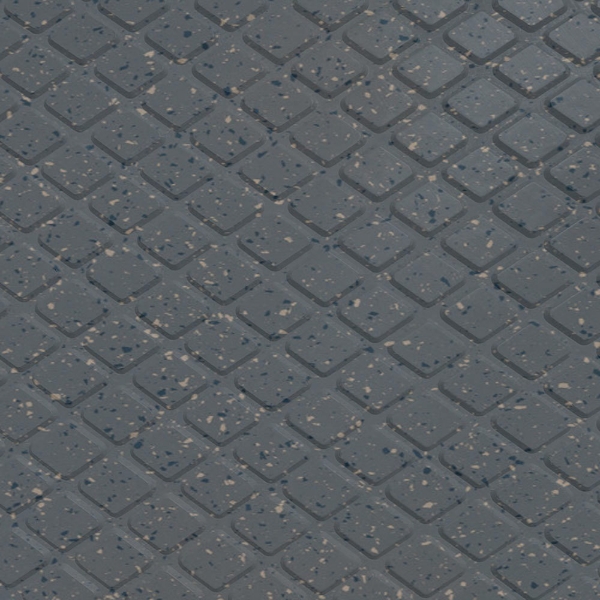 Picture of Flexco - Diamond Landing Tile SpexTones Blue Shadow Delft Pansy Doe