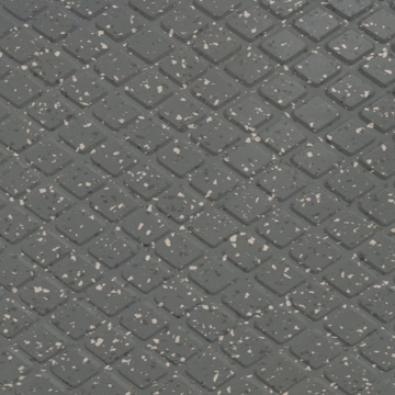Picture of Flexco - Diamond Landing Tile SpexTones Medium Gray Graphite Seashell