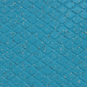 Picture of Flexco - Diamond Landing Tile SpexTones Bondi Blue w Titanium Cricket