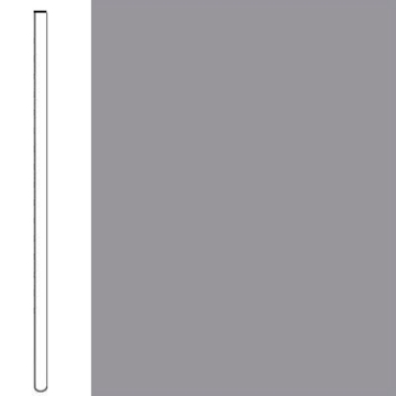 Picture of Flexco - Wallflowers Wall Base 6 Straight Gray
