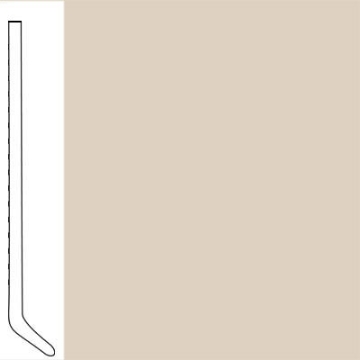 Picture of Flexco - Wallflowers Wall Base 6 Cove Meridian Bone