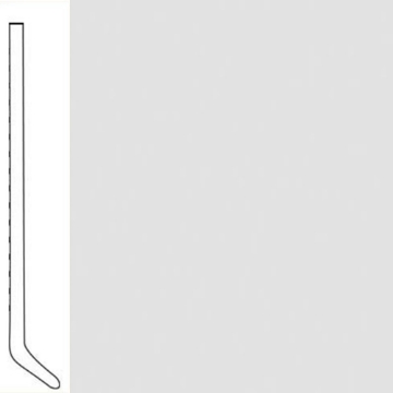 Picture of Flexco - Wallflowers Wall Base 6 Cove True White