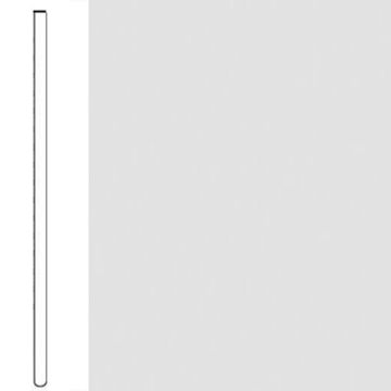 Picture of Flexco - Wallflowers Wall Base 6 Straight True White