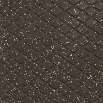 Picture of Flexco - Diamond Landing Tile SpexTones Chocolate w Almond Cappuccino