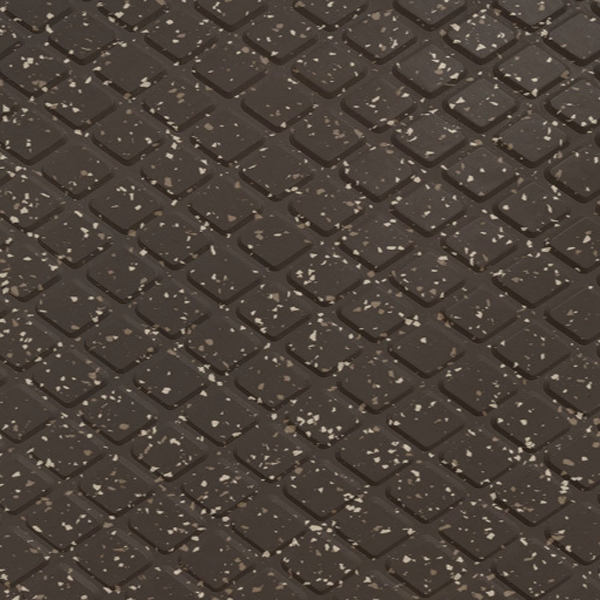 Picture of Flexco - Diamond Landing Tile SpexTones Chocolate w Almond Cappuccino