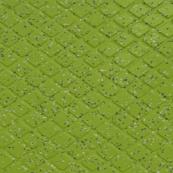 Picture of Flexco - Diamond Landing Tile SpexTones Limerick w Laurel Green Cricket