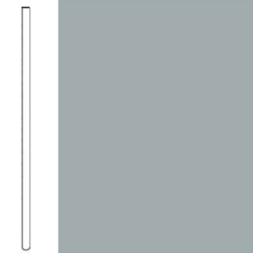Picture of Flexco - Wallflowers Wall Base 6 Straight Nickel
